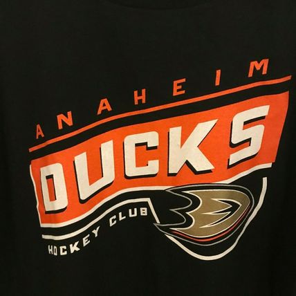 New Anaheim Ducks Hockey Club Mens Black Large T Shirt