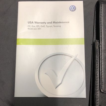 VW VOLKSWAGEN CC OWNERS MANUAL WITH CASE AND LITERATURE OEM