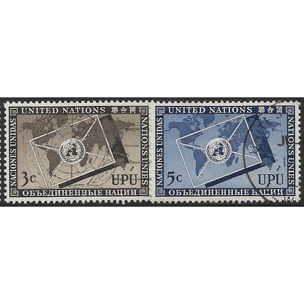 1953 Michel 21/22 - #2 fine used (o)