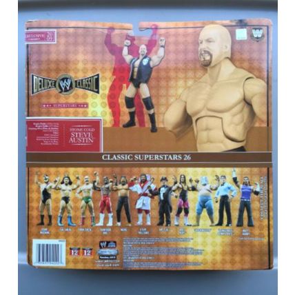 wwe wwf ljn deluxe classic superstars "stone cold" steve austin wrestling figure