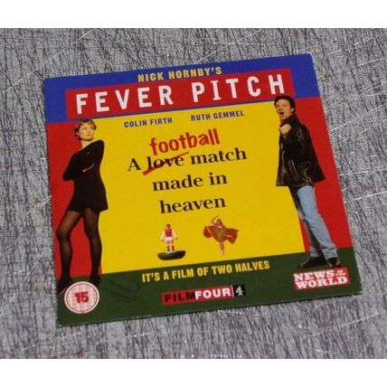 FEVER PITCH : PROMOTIONAL DVD : ALL REGIONS