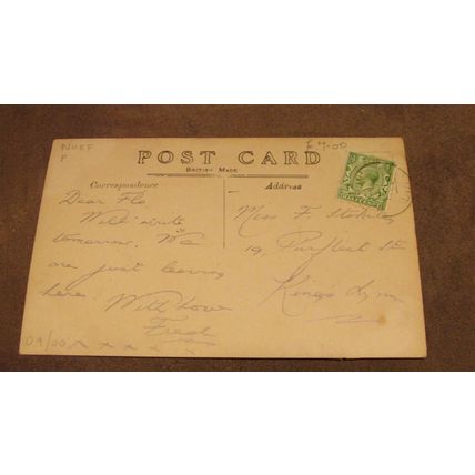 Early Real Photo postcard - Palling On Sea - Norfolk coast