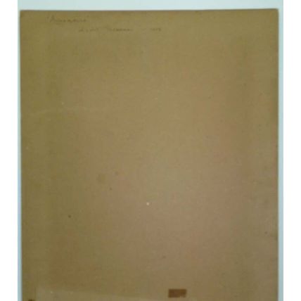 Vintage 1973 Luchi Szerman Signed Argentine Oil /MM Painting Annabella 24 X 24cm