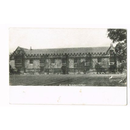 St Johns College, Oxford, Early Frith Postcard