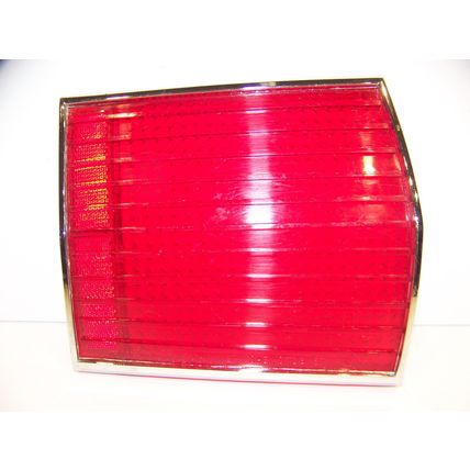 1967 DODGE DART RH PS TAILLIGHT LENS OEM #2606236 & BEZEL