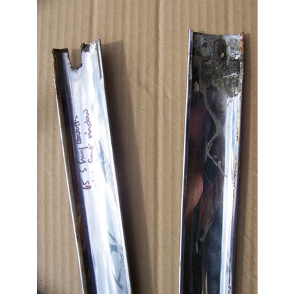 1965 66 PLYMOUTH SPORT FURY CONVERTIBLE OUTER FRONT WINDSHIELD TOP TRIM OEM