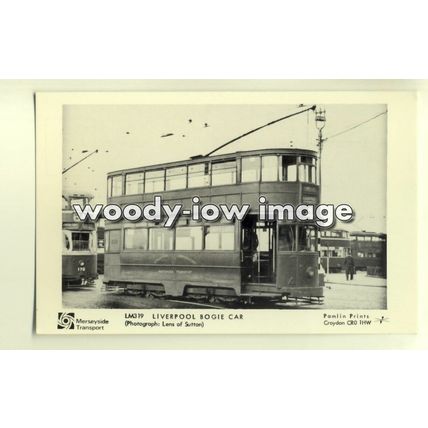 pp1752 - Liverpool Tram - Pamlin postcard
