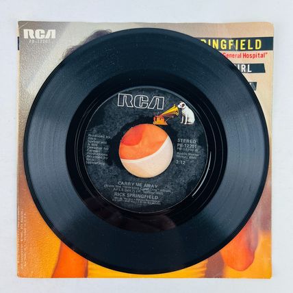 Rick Springfield – Jessie's Girl / Carry Me Away 45RPM Single Record 7" Vinyl 45