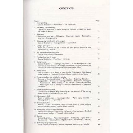 Spray Painting Motor Vehicles In Aust & NZ by Al Probert. Ref: B2579