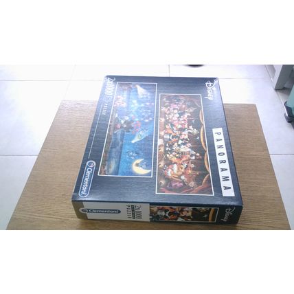DISNEY Panorama Jigsaw Puzzles (2 x 1000 Pieces) Clementoni