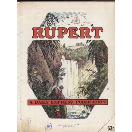 Rupert the Bear Daily Express 1973 Annual Hardback