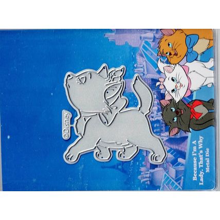 Disney Cutting Die - Aristocats - Because I'm A Lady. That's Why