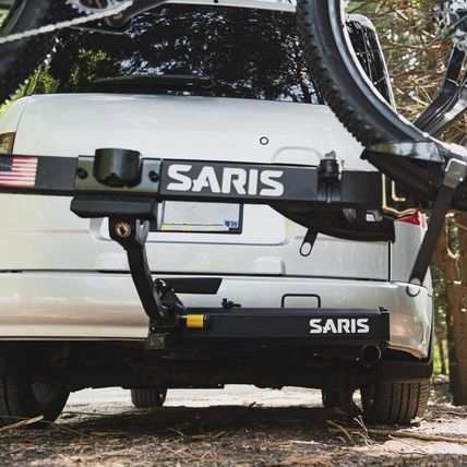 Swing Away Hitch Adapter by Saris | 2" Receiver, 250 Lb Capacity | Easy Access &