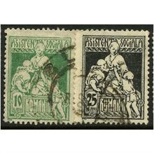 1921 Michel Z9/Z10 - fine used (o)