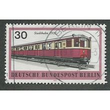 BERLIN - 1971 30pf ' BERLIN RAIL TRANSPORT' FINE USED (EBID42-318)