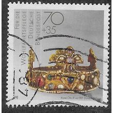 GER 1988 70pf+ 35 'PRECIOUS METALWORK' FINE USED (EBID53-733)