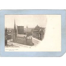 New York Buffalo Birdseye From Ellicott Square Street Scene ny_box4X1~2868