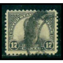 Used 623 17c Woodrow Wilson Fine Plus M09643