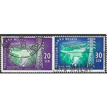 MALAYAN FEDERATION 1963 SG 35/36 - fine used (o)