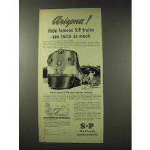1948 Southern Pacific Railroad Ad - Arizona