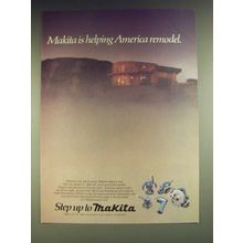 1984 Makita Power Tools Ad - Makita is helping America remodel