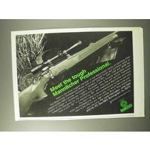 1984 Mannlicher Professional Rifle Ad - Tough