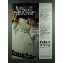 1986 Rhone-Poulenc Chipco Ronstar G Herbicide Ad