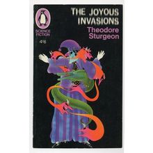 Theodore Sturgeon The Joyous Invasions 1967 Book Postcard