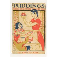 Puddings Baked Boiled Fried Steamed Iced Mrs Leyel Book Postcard