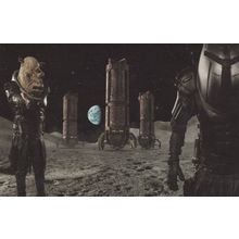 Dr Who Smith & Jones Episode Judoon Platoon Moon Postcard