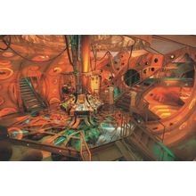 Doctor Dr Who The Tardis Interior BBC TV Show Stunning Postcard