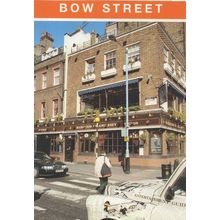 Bow Street Marquess Oranglesey Pub London Taxi Postcard