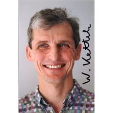 Wolfgang Ketterle Physics Nobel Prize German Hand Signed Photo