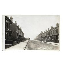Ash Road, Saltley, Warwickshire, RP Postcard.