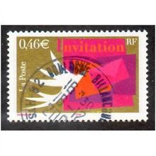 FRA 2002 46c 'GREETINGS 'INVITATION'' FINE USED (EBID10921)