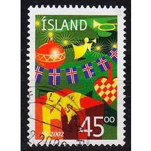 ISLAND ICELAND [2002] MiNr 1024 ( O/used )