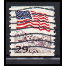 Used 2523 29c U.S. Flag Fine CNS 7 PA6390