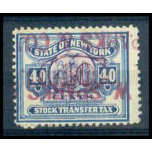 Used Revenue 40c N.Y. Stock Transfer Average Plus WA2814