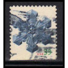 Used 4107 39c Snowflake-Large Center Fine BPS W4859