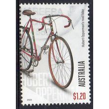 Australia 2023 Sporting Treasures - Hubert Opperman's Road Bike $1.20 Sheet Used