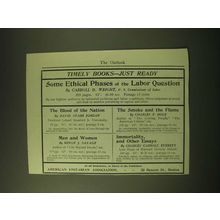 1902 American Unitarian Association Ad - Timely books - just ready