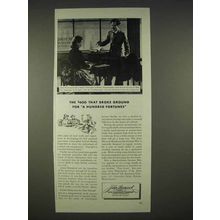1940 John Hancock Life Insurance Ad - Hundred Fortunes