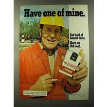 1973 Old Gold Cigarettes Ad - Have One of Mine