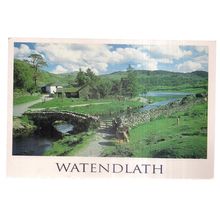 WATENDLATH, BORROWDALE, CUMBRIA unused postcard. by John Hinde modern card =