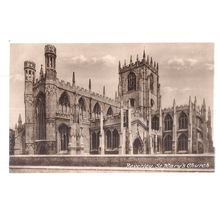 ST. MARY'S CHURCH, BEVERLEY unused antique postcard by F Frith /