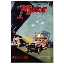 Austin Car Motor Magazine Advertising Postcard