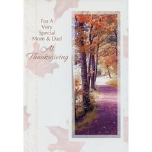 For A Very Special Dad & Mom At Thanksgiving - 30063