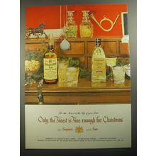 1956 Seagram's VO Canadian Whisky and Golden Gin Ad - Only the finest is fine