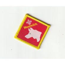 Scout Badge UK - Woolwich - Has a Wolf on it (A1)