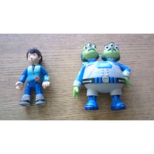 Miles From Tomorrow Land by Disney - 2 Figures (Miles & Admiral Watson & Crick)
